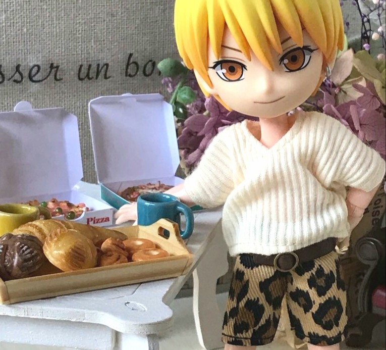 イケメンハイキュー,よもぎのミニチュアフード,ドール用小物ブログ