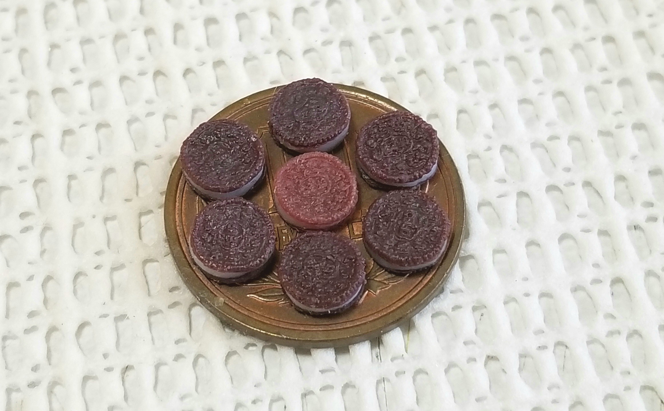オレオ, ミニチュア, 樹脂粘土, B級品, ミンネ, ハンドメイド