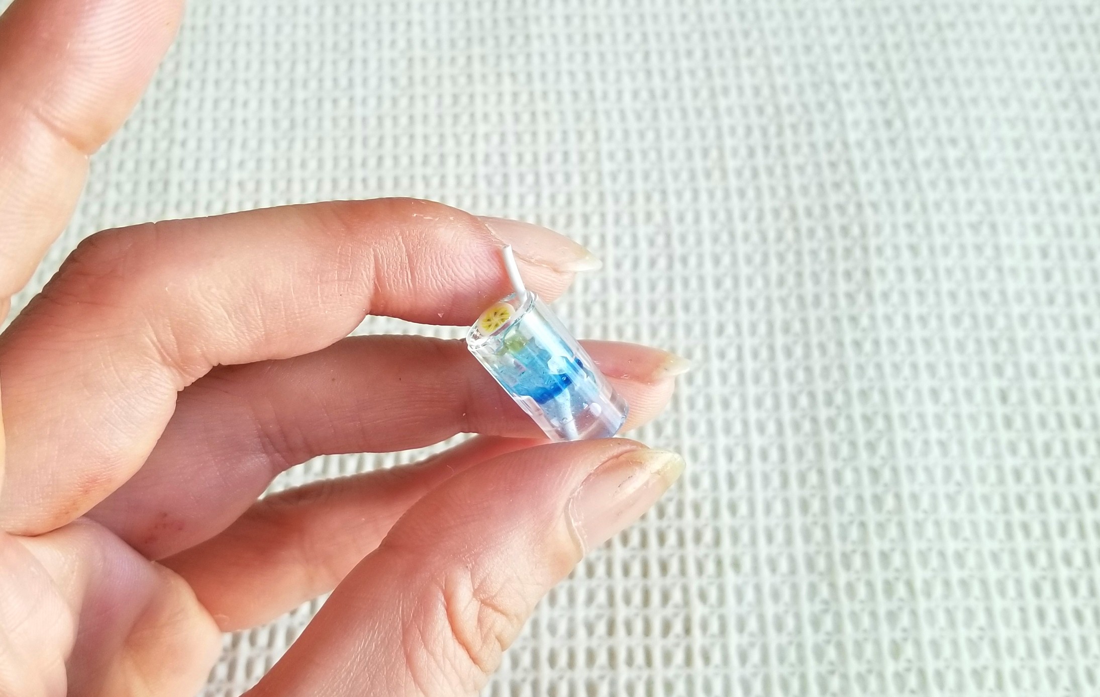 ミニチュアフード,ジュース,カクテル,レジン,ハンドメイド,オビツ