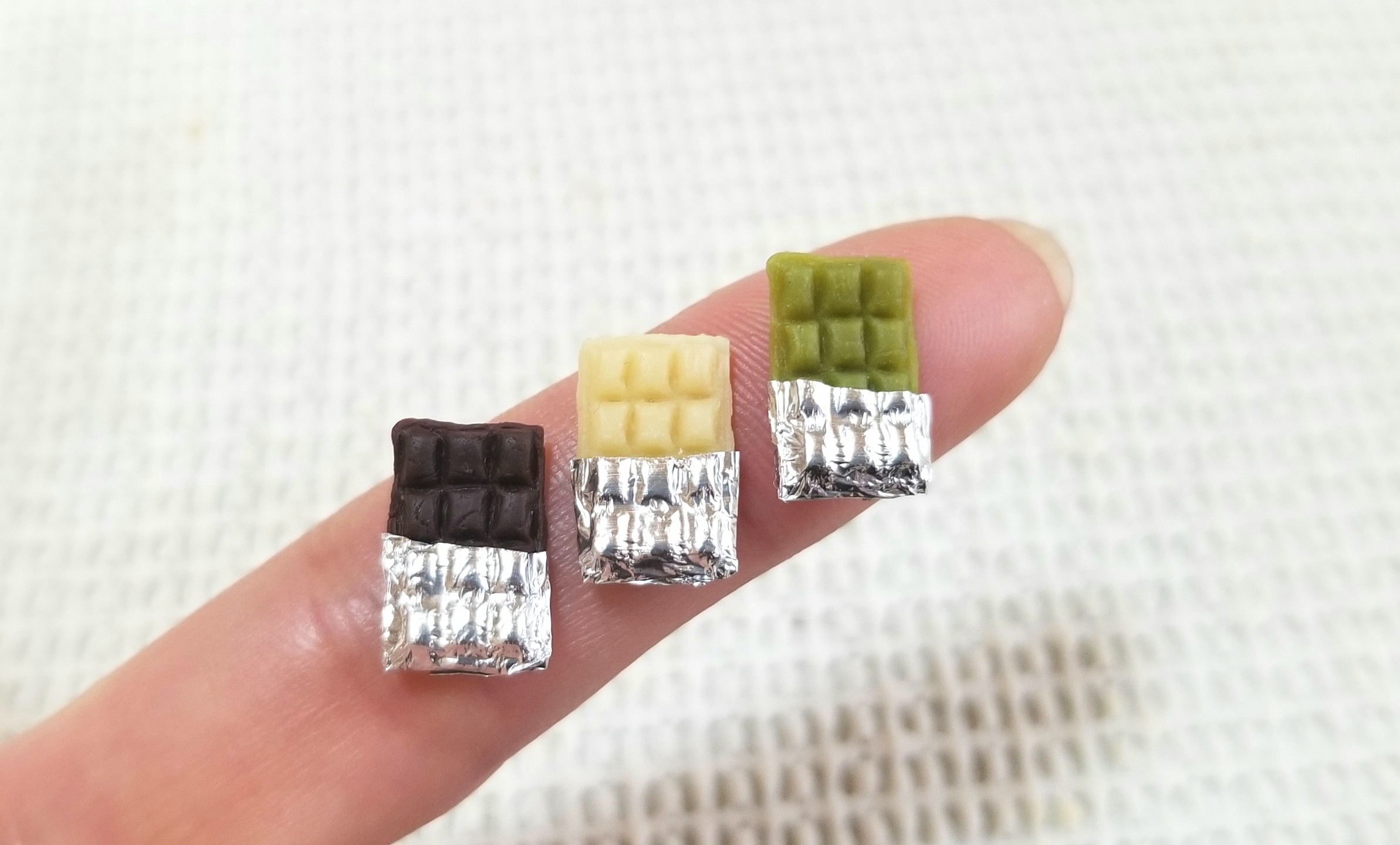板チョコレート,ミニチュア,フェイクフード,オビツろいど,シルバニア