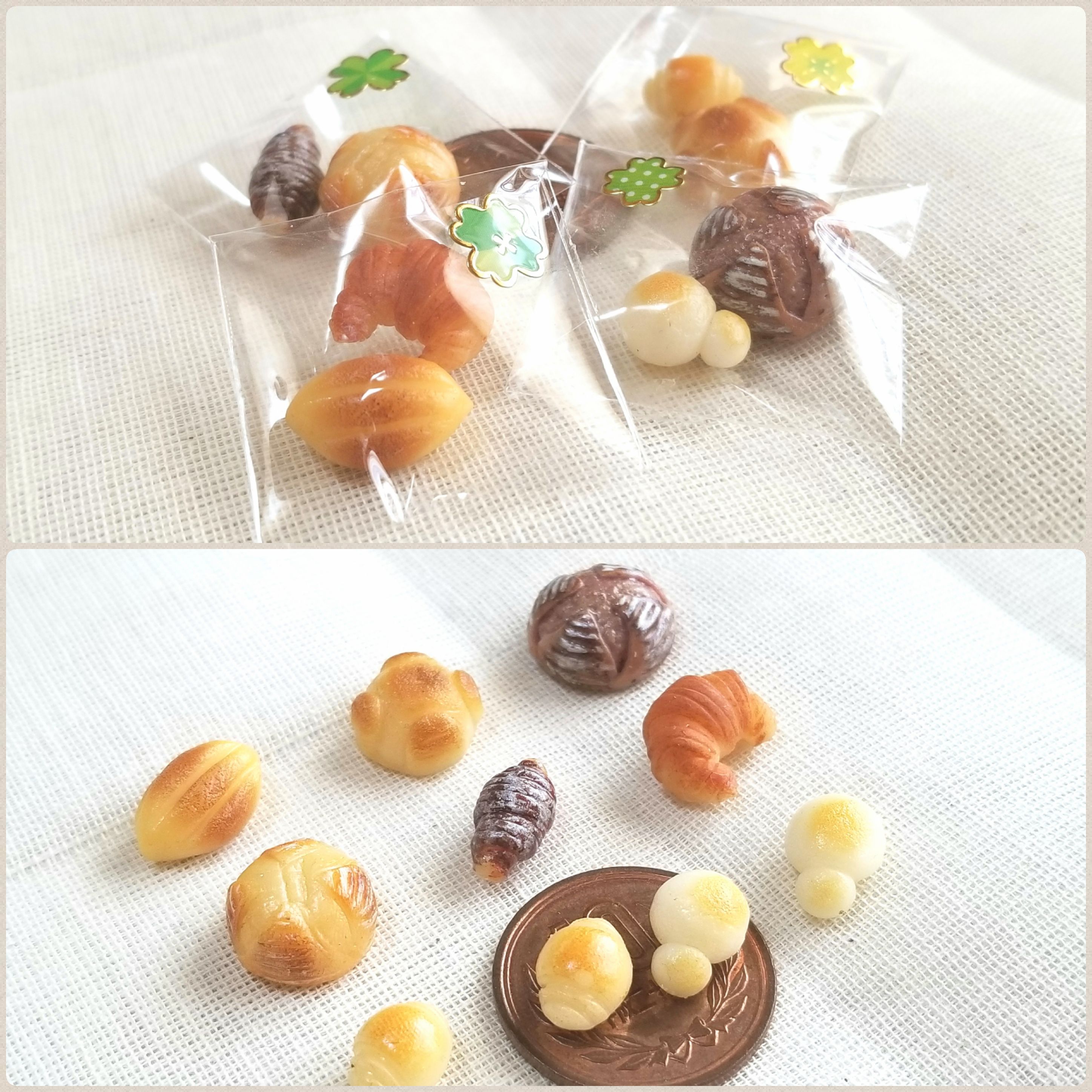 ミニチュア,選べるおいしいパン,ミンネ販売,小さいおもちゃ,ドール用