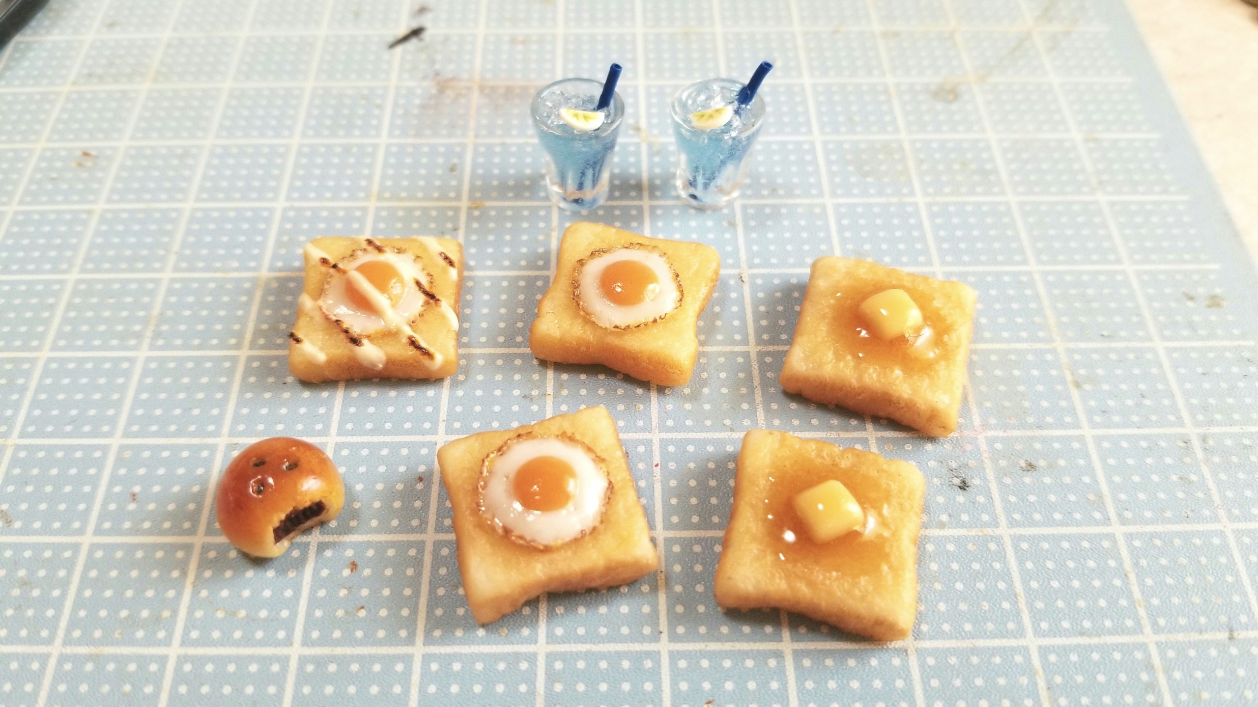 ミニチュアフード,パントースト,樹脂粘土,ミンネ人気商品販売中