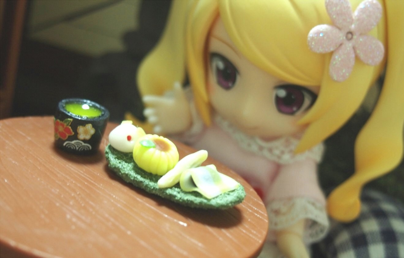 かわいいキューポッシュ,よもぎのミニチュア,おすすめドール用小物