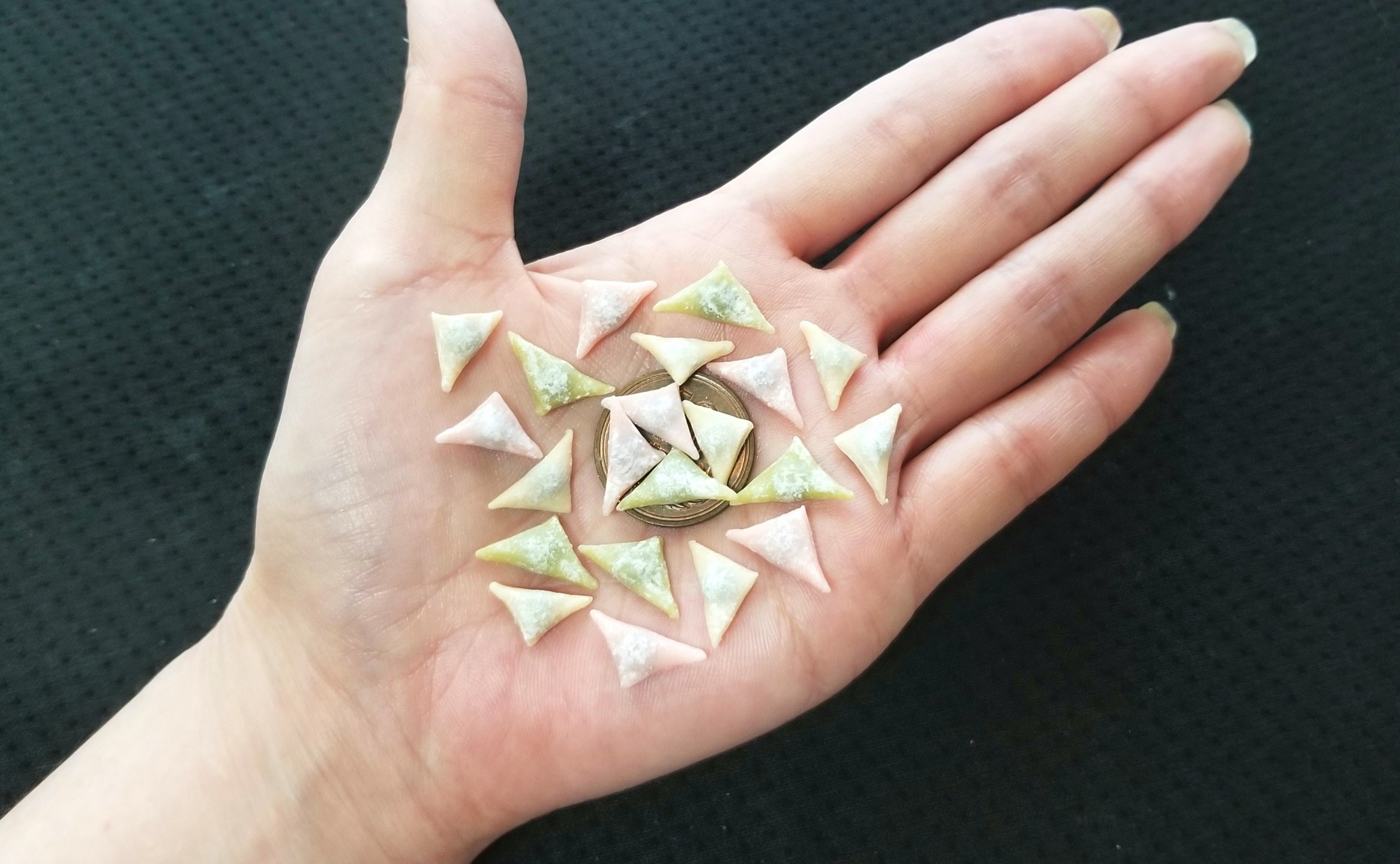 ミニチュア,和菓子,八ツ橋,樹脂粘土,食品サンプル,リカちゃん人形