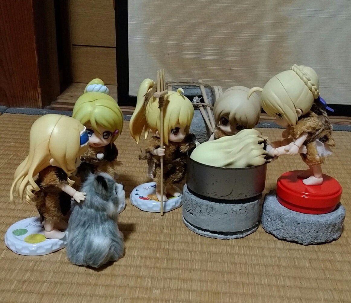 キューポッシュ,おすすめドール,原始人物語,衣装,趣味,よもぎブログ