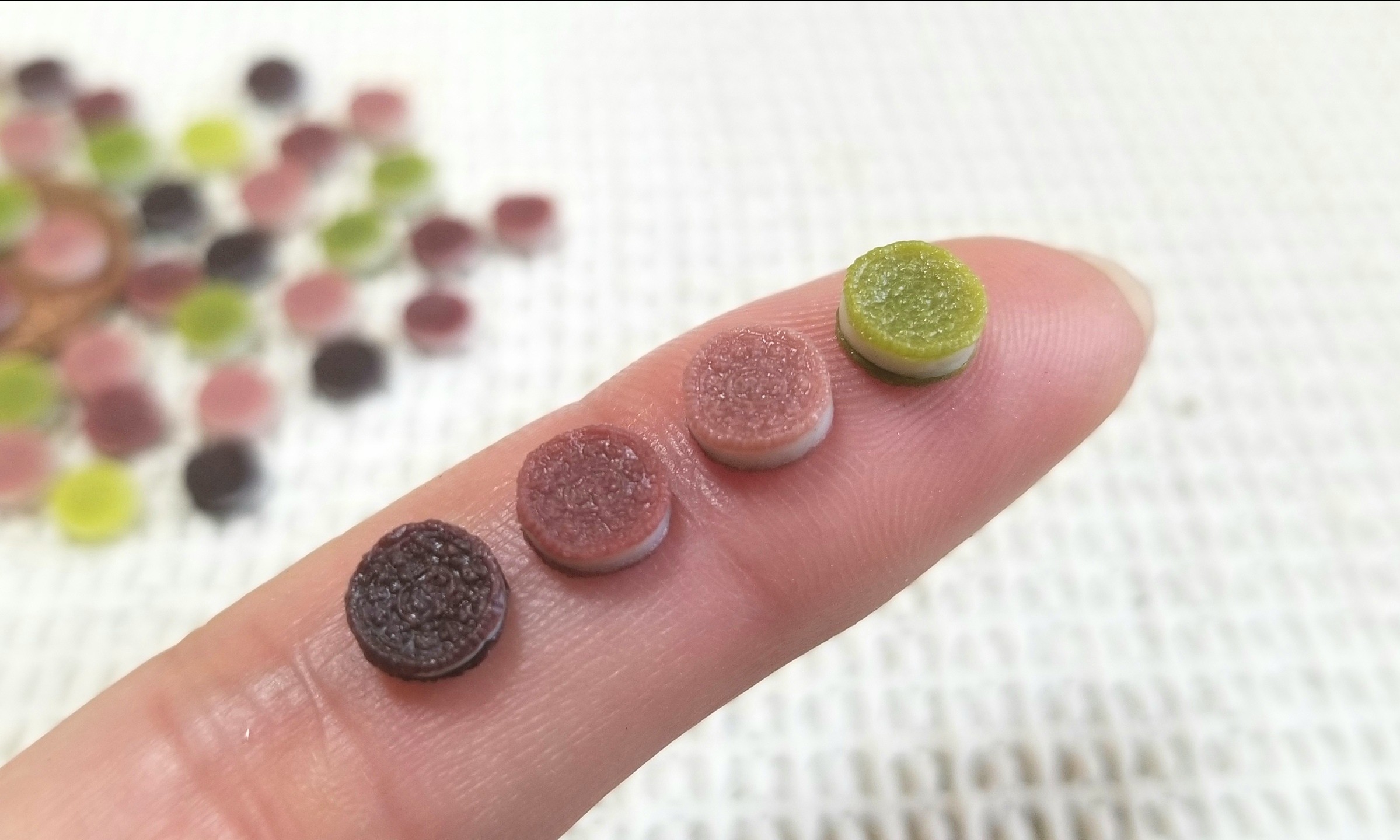 クッキー,オレオ,,樹脂粘土,ミニチュア,フェイクフード,ねんどろいど