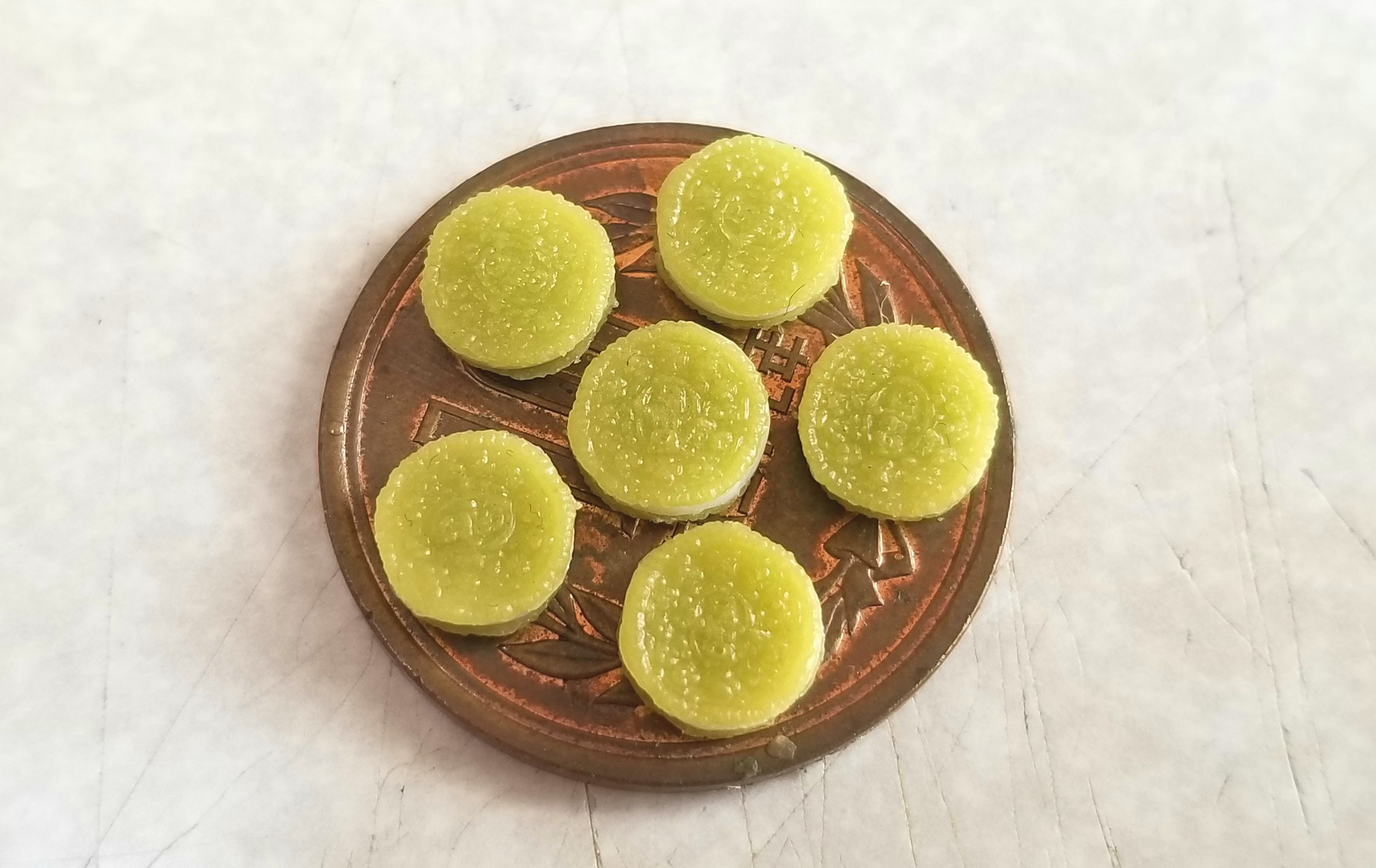 オレオ, ミニチュアフード, パーツ, 単品, 樹脂粘土, ハンドメイド