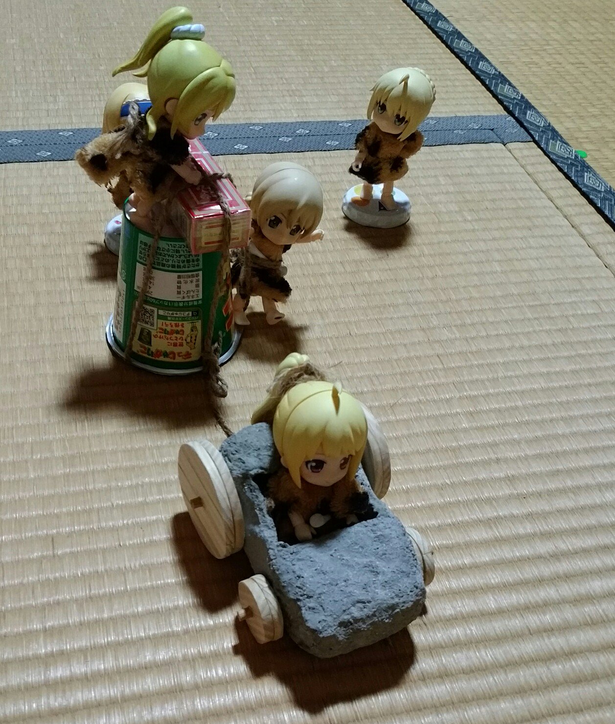 ねんどろいど,キューポッシュ,可愛い,小さな原始人たちの物語
