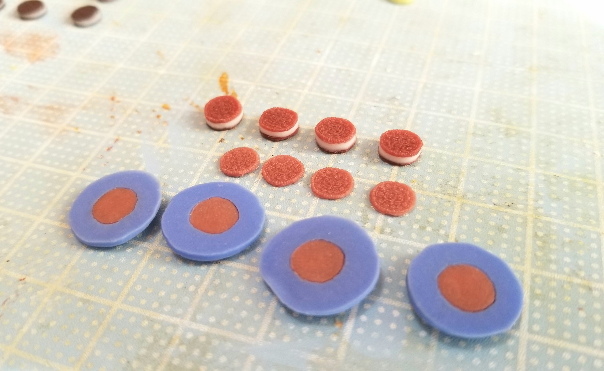 オレオ, ミニチュアフード, ドールハウス, シルバニア, ハンドメイド