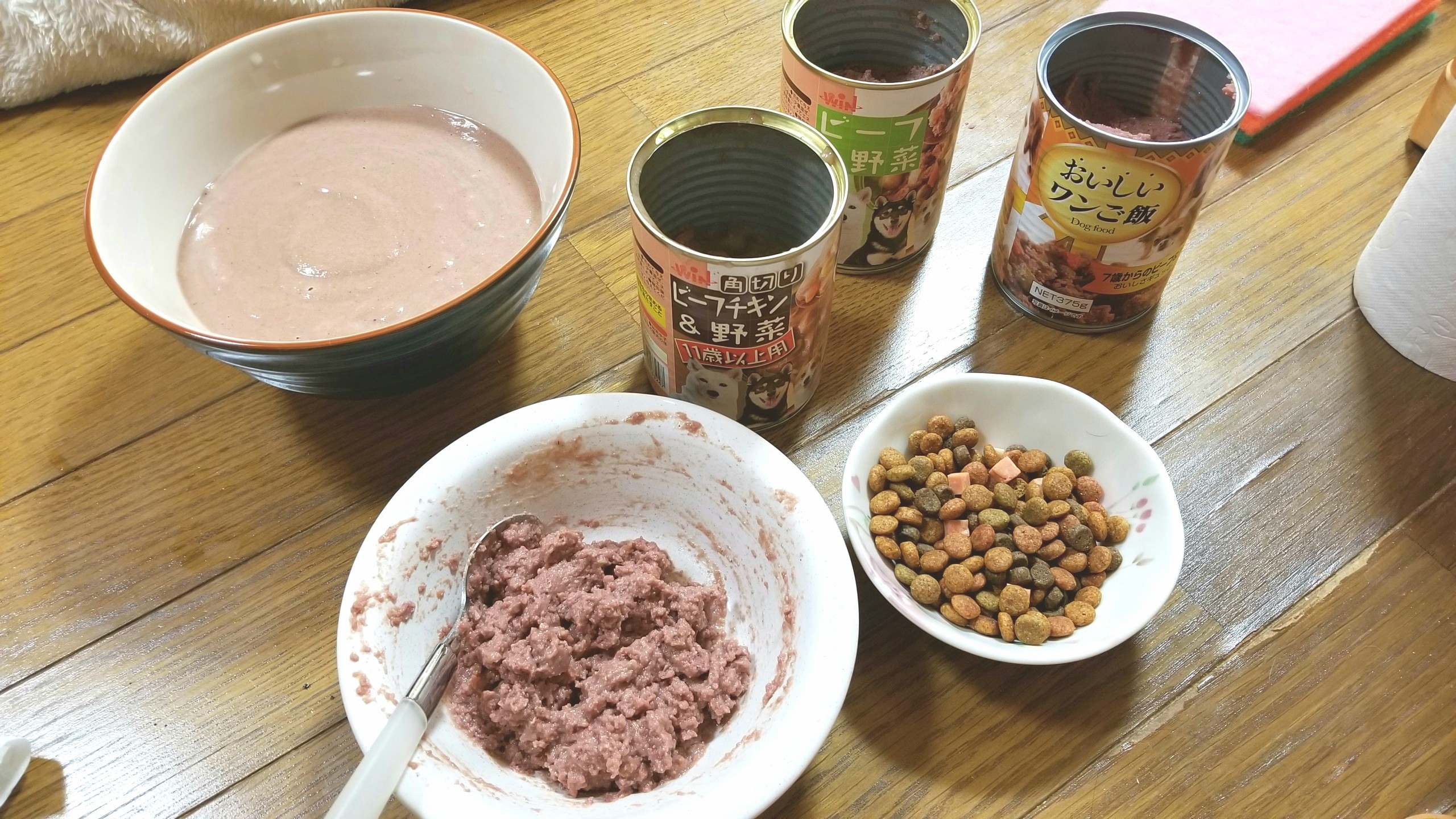 愛犬君の食事管理,缶詰めのドッグフード,肛門嚢炎,犬の病気