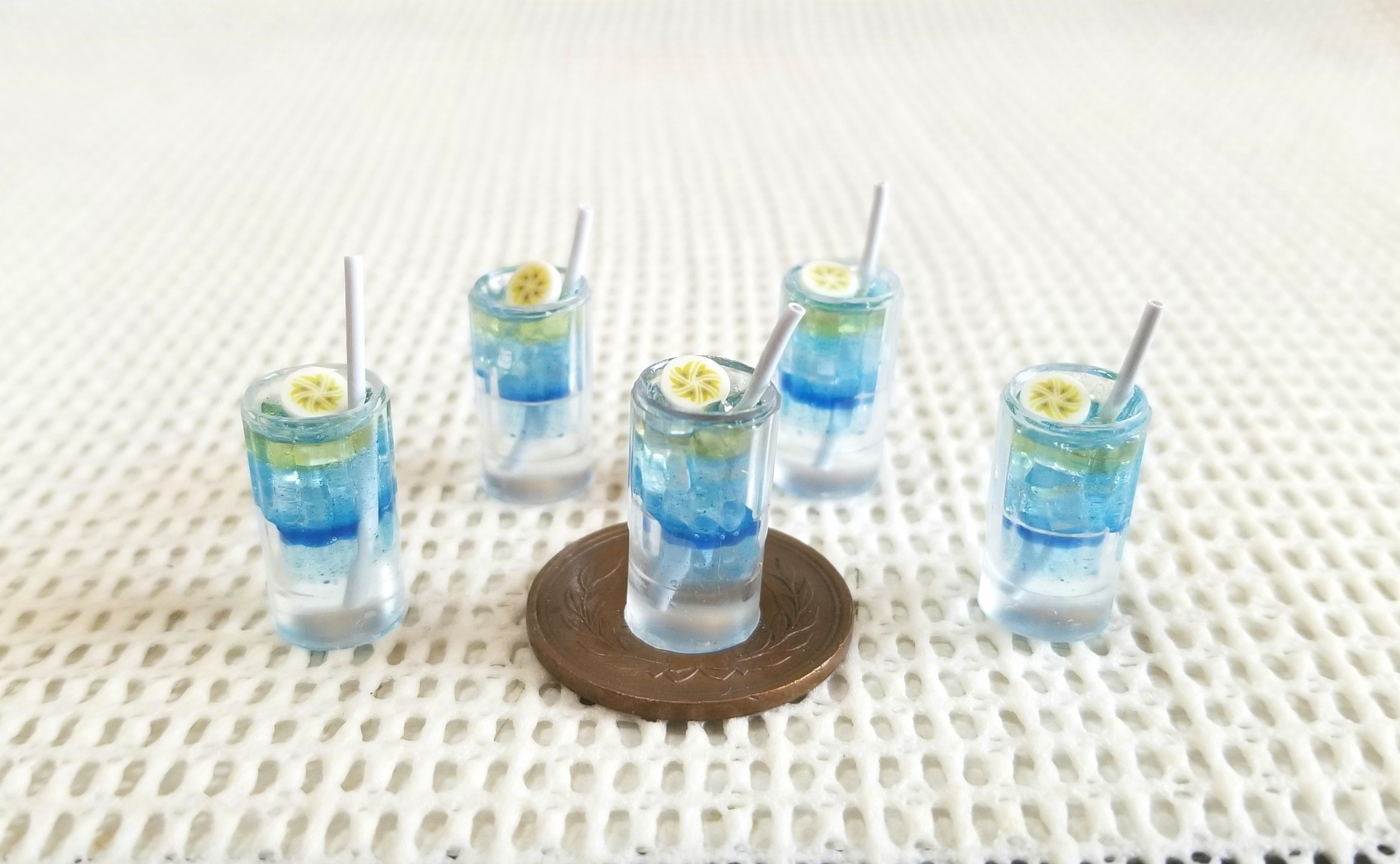 ミニチュアフード,ドリンク,ソーダ,バナナ,レジン,食品サンプル,11