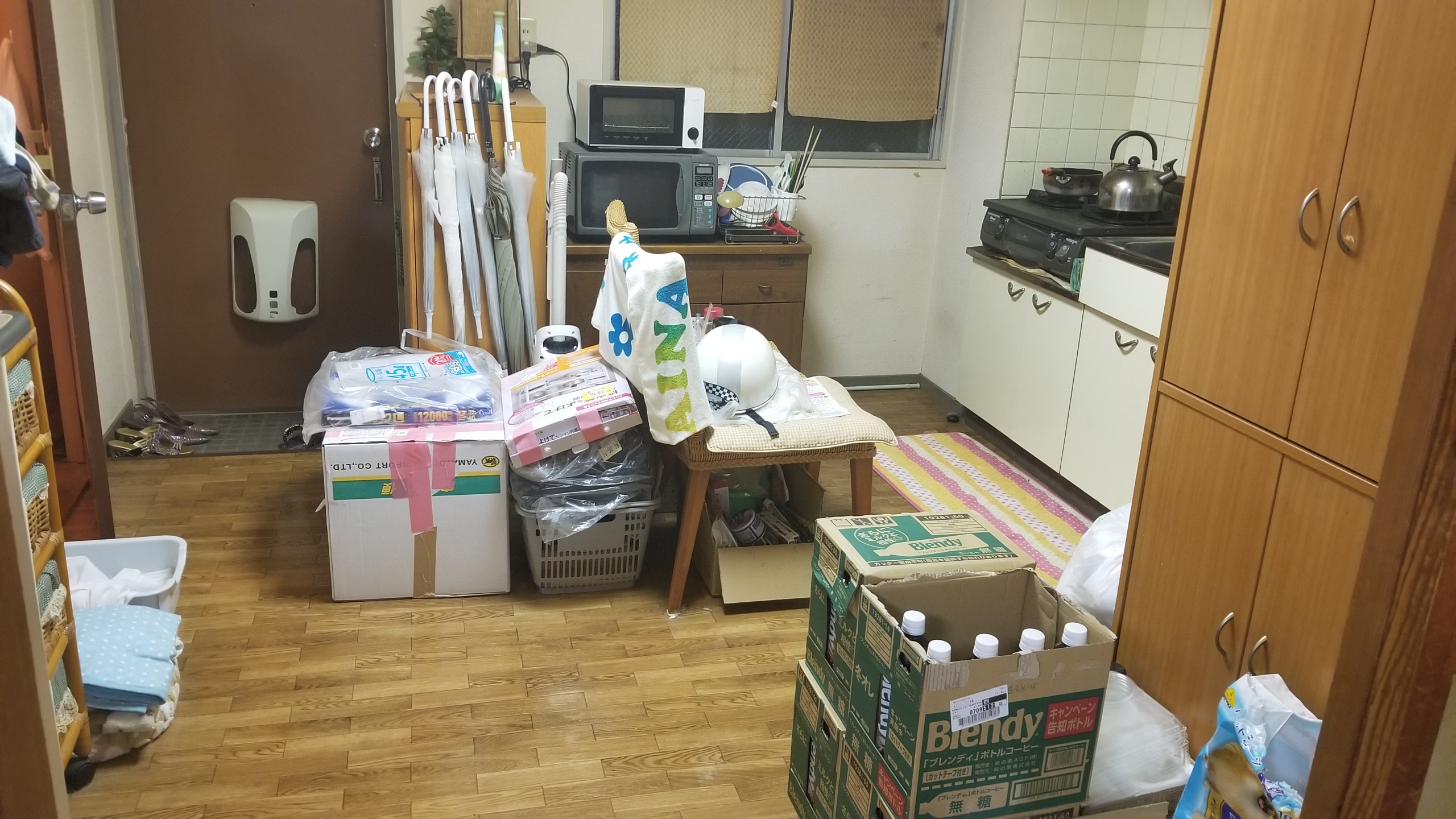 キッチン台所,すっきりさっぱり,年末掃除,片付け,線維筋痛症つらい