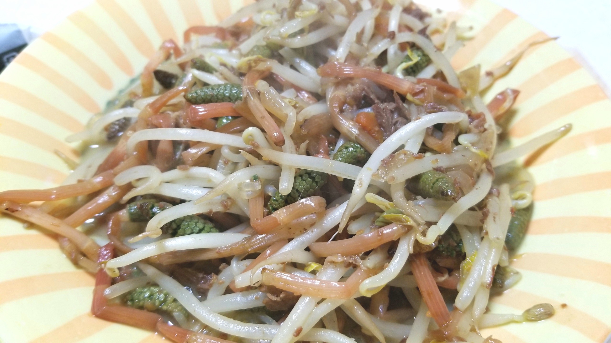 つくし料理レシピ,牛肉甘辛炒め,おいしい,今が旬お手軽簡単