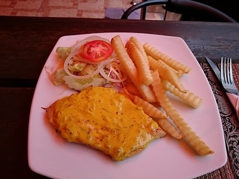 チキンステーキマスタードソース