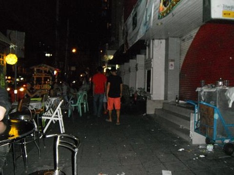 スクンビットの屋台バー