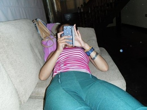 ソファーでリラックス