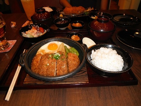 味噌カツセット