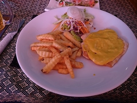 チキンステーキマスタードソース