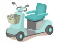 シルバーカー イラスト