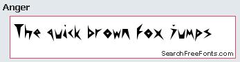 Free font
