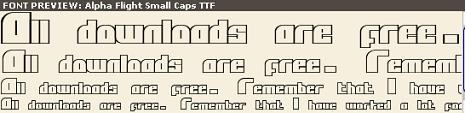 Free font