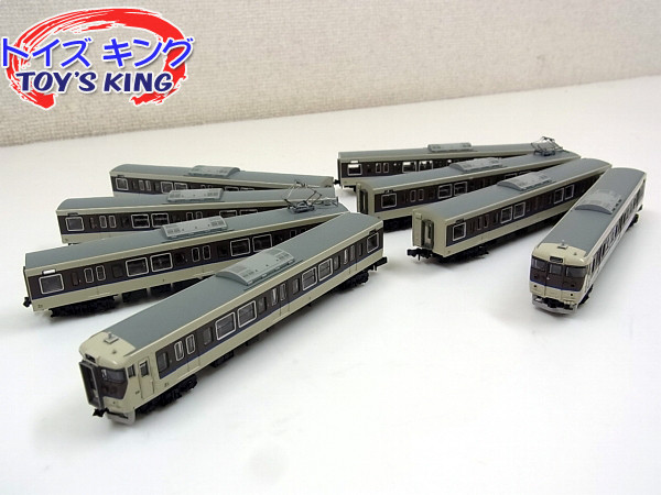 113系7000番台西日本40N更新車8両セット JR 113系7000番台 (40N体質改善車・更新色・スカート黒) 8両編成