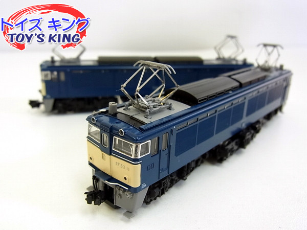TOMIX[92123]JR EF63形電気機関車 青色 2両セット : 鉄道模型