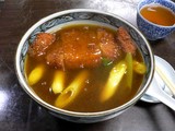 カツカレー蕎麦