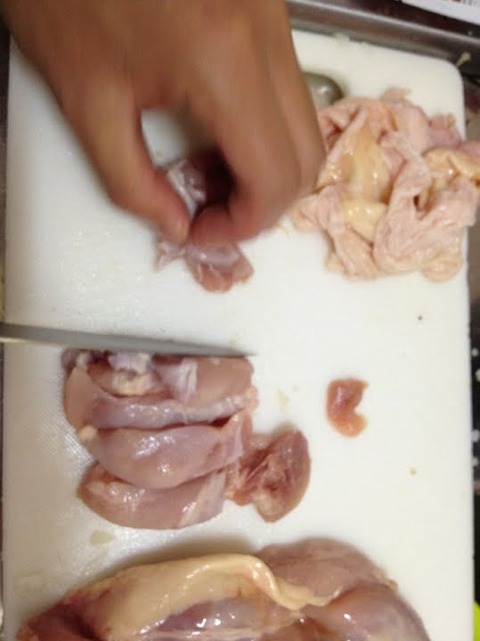 鶏肉調理02