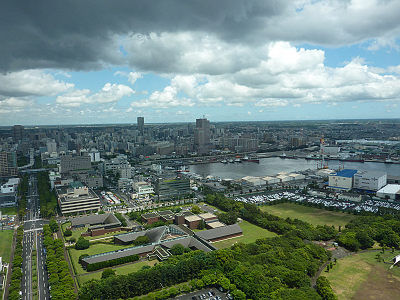 千葉ポートタワーからの景色1
