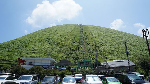 伊豆の大室山