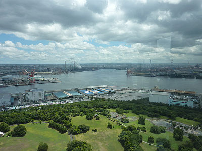 千葉ポートタワーからの景色2