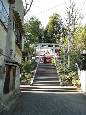 居木神社参道2