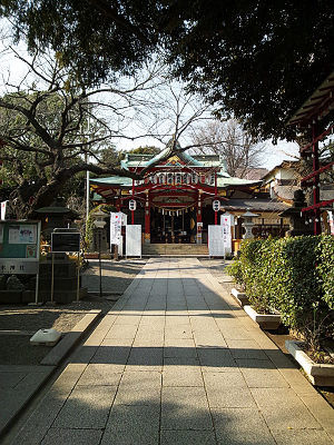 居木神社境内
