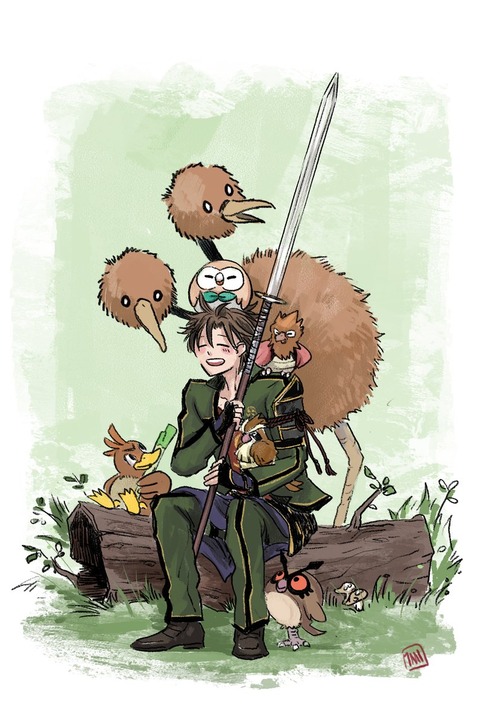 御手杵&鳥ポケモン