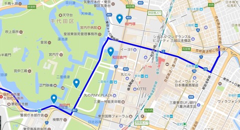 日本橋~桜田門