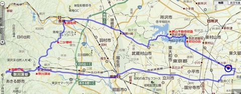 正月ツーリング地図