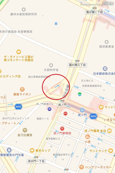 虎ノ門地図現代