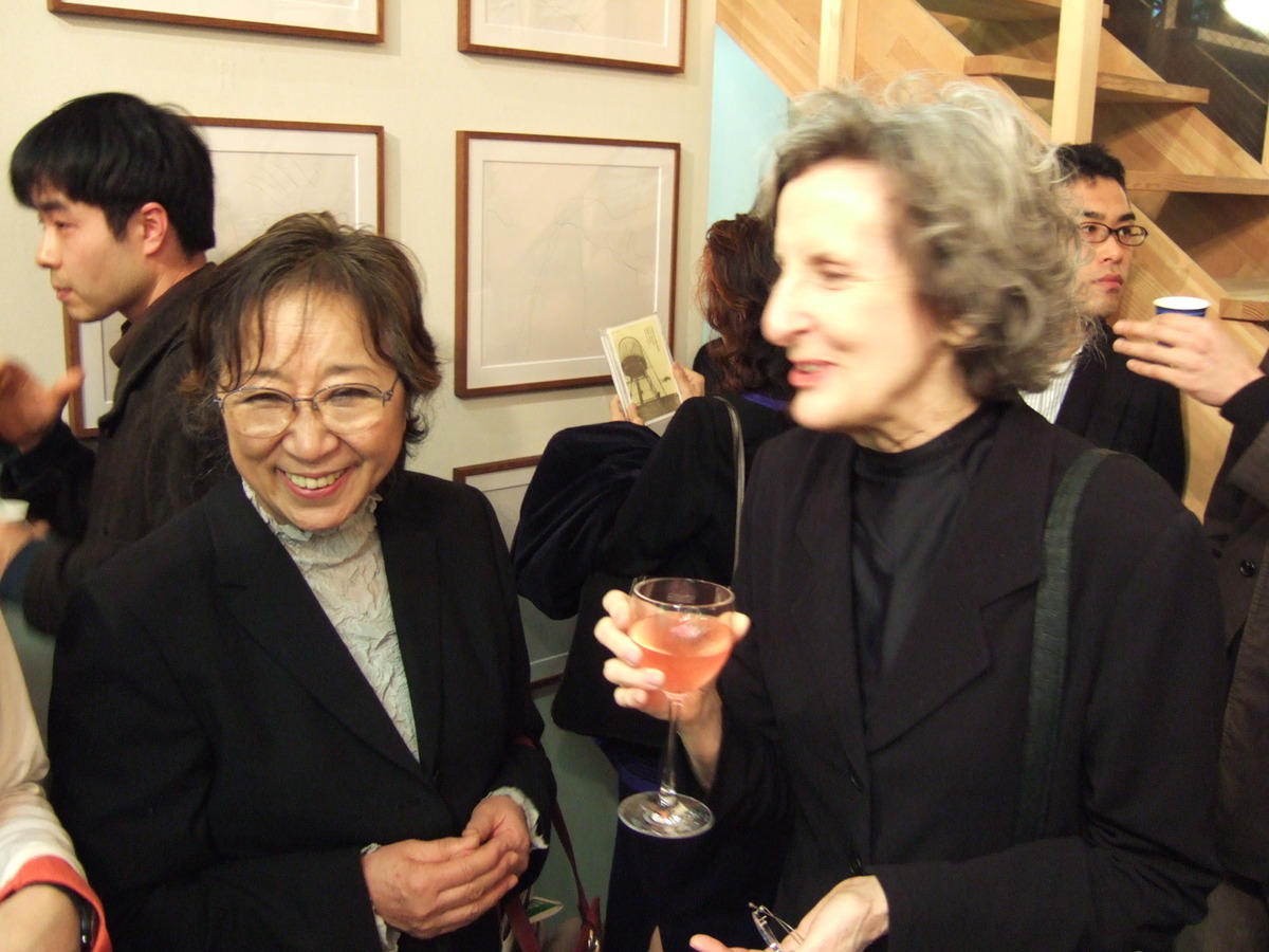 DSCF6532トリシャブラウン展オープニング2006年3月22日中谷芙二子