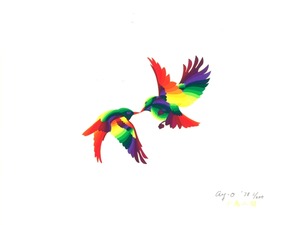 AY-O小鳥二羽