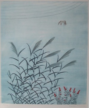 南桂子「夏の終り(馬)」600