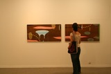 根岸文子マドリッド個展3