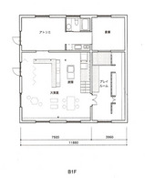タイルの家図面B1F