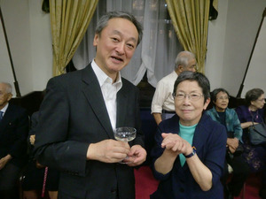 柳澤紀子レゾネ刊行記念会 中山