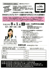 SNS¥»¥ß¥Ê¡¼