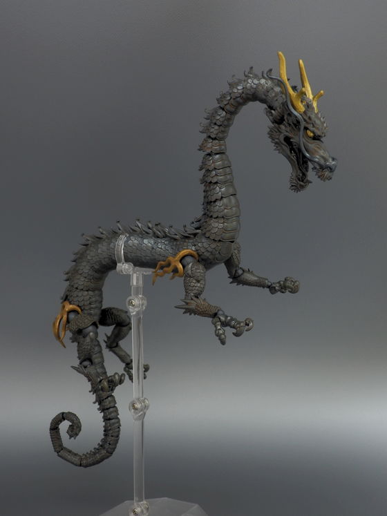 海洋堂 タケヤ式自在置物 KTプロジェクト 龍 着彩 バージョン