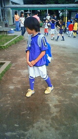 サッカー少年