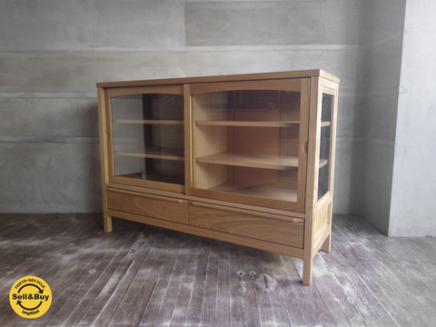 unico ウニコ CLARUS クラルス コレクションキャビネット ガラス棚 unico ウニコ CLARUS クラルス コレクションキャビネット ガラス棚