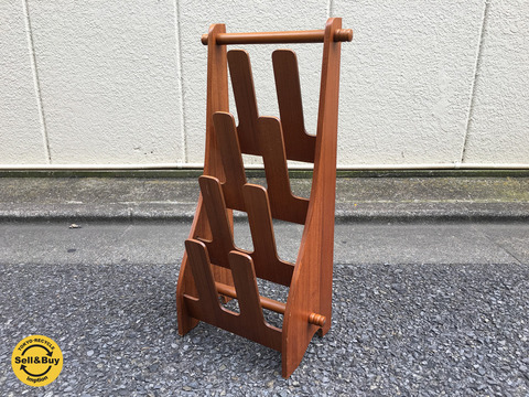 サイトーウッド チーク スリッパラック ヴィンテージ サイトーウッド チーク スリッパラック ヴィンテージ 希少 ビンテージ