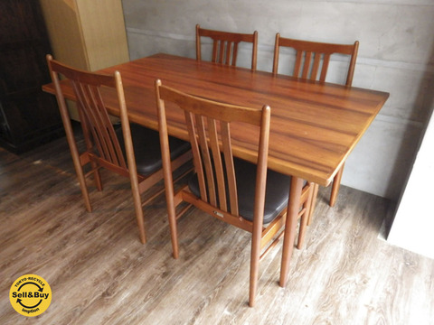 希少 天童木工 ブラジリアンローズウッド ダイニングチェア ② 天童木工 / Tendo ブラジレイラ / BRASILEIRA ダイニングチェア 希少